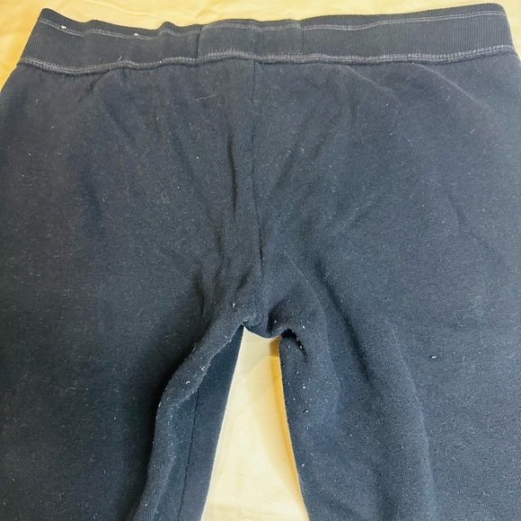 Hollister Dark Blue Sweatpants with White Drawstring Sz M - Picture 6 of 8